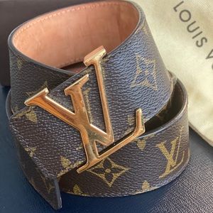 Louis Vuitton monogram belt